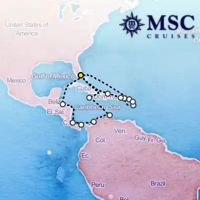 December 7th, 2025  - Caribbean & Antilles Cruise on the MSC Divina