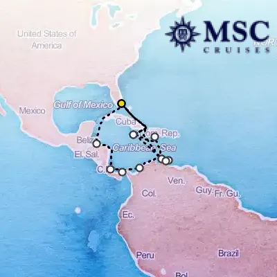 November 9th, 2025  - Caribbean & Antilles Cruise on the MSC Divina