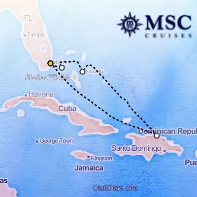 December 28th, 2025  - Caribbean & Antilles Cruise on the MSC Divina