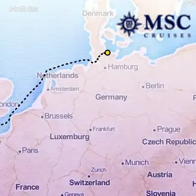April 28th, 2026  - Grand Voyages on the MSC Euribia