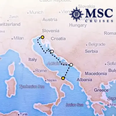 October 29th, 2025  - Mediterranean Cruise on the MSC Fantasia