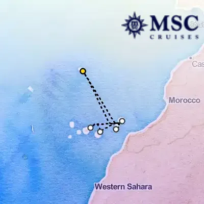 December 15th, 2026  - Canary Islands & Madeira Cruise on the MSC Fantasia