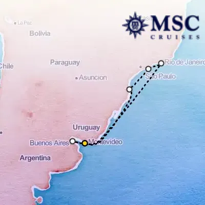 November 23rd, 2025  - South America Cruise on the MSC Fantasia
