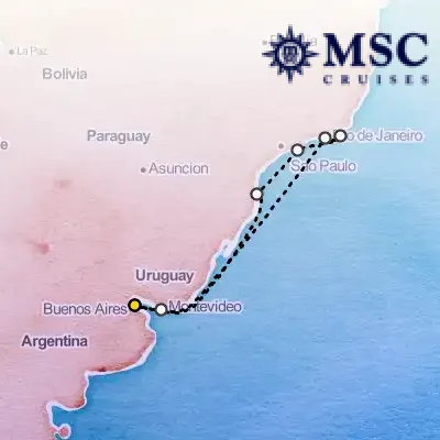 February 8th, 2026  - South America Cruise on the MSC Fantasia