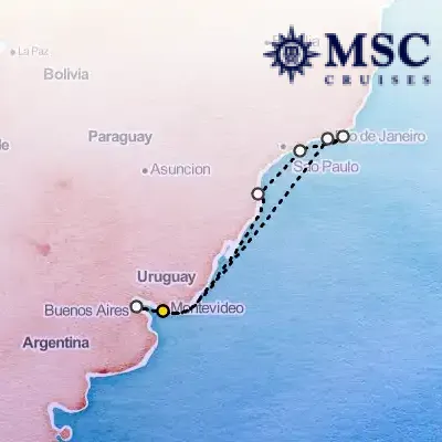 February 16th, 2026  - South America Cruise on the MSC Fantasia