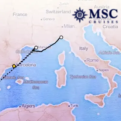 November 13th, 2025  - Mediterranean Cruise on the MSC Grandiosa