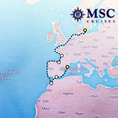 May 5th, 2026  - Northern Europe Cruise on the MSC Magnifica