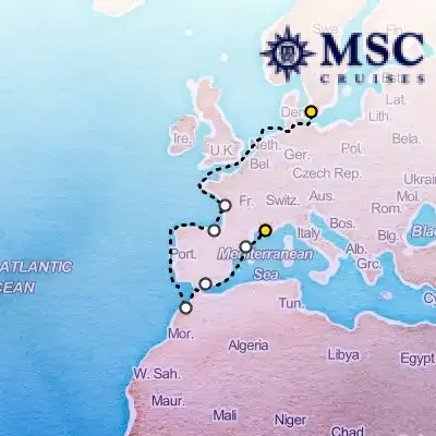 May 4th, 2026  - Northern Europe Cruise on the MSC Magnifica
