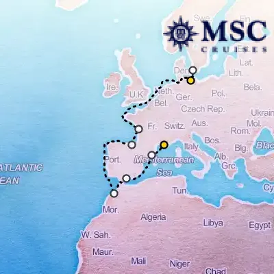 May 4th, 2026  - Northern Europe Cruise on the MSC Magnifica