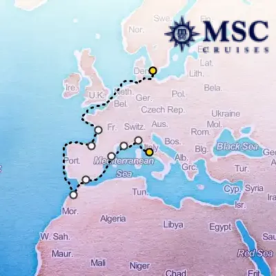 May 2nd, 2026  - Northern Europe Cruise on the MSC Magnifica