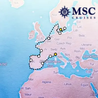 October 3rd, 2026  - Northern Europe Cruise on the MSC Magnifica