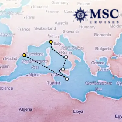 September 29th, 2025  - Mediterranean Cruise on the MSC Magnifica