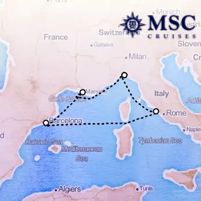 December 15th, 2025  - Mediterranean Cruise on the MSC Magnifica