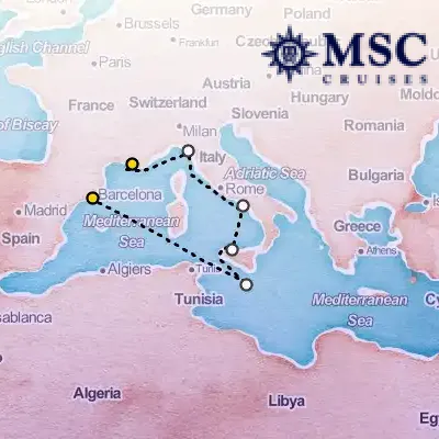 September 28th, 2025  - Mediterranean Cruise on the MSC Magnifica