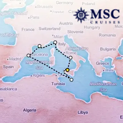 September 10th, 2025  - Mediterranean Cruise on the MSC Magnifica