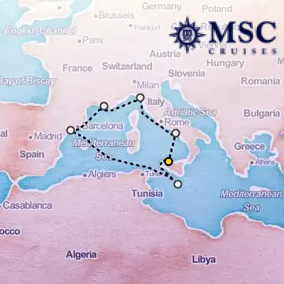 September 17th, 2025  - Mediterranean Cruise on the MSC Magnifica