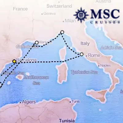 December 17th, 2025  - Mediterranean Cruise on the MSC Magnifica
