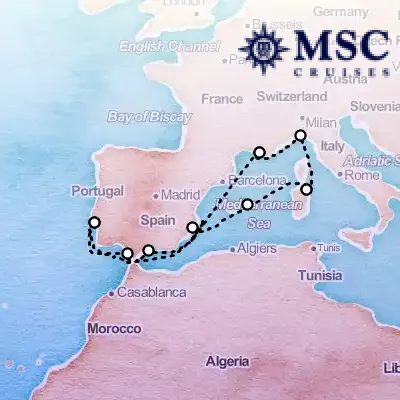October 4th, 2025  - Mediterranean Cruise on the MSC Musica