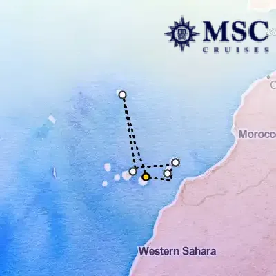 January 16th, 2026  - Canary Islands & Madeira Cruise on the MSC Musica