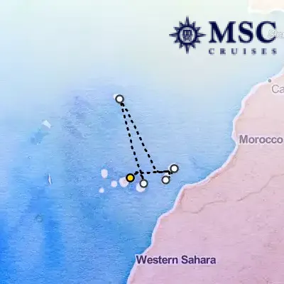 December 7th, 2025  - Canary Islands & Madeira Cruise on the MSC Musica