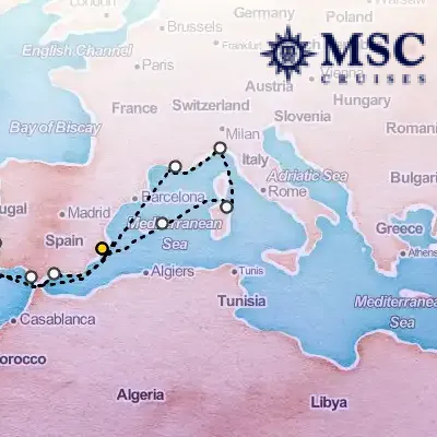 June 29th, 2026  - Mediterranean Cruise on the MSC Opera
