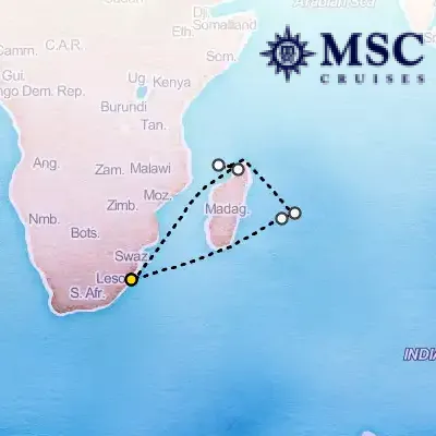 December 27th, 2025  - South Africa Cruise on the MSC Opera