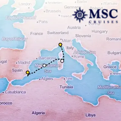 October 7th, 2026  - Mediterranean Cruise on the MSC Opera