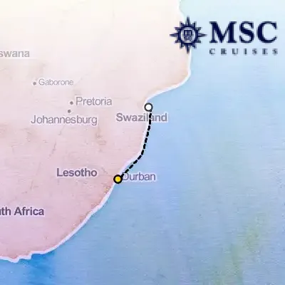 February 13th, 2026  - South Africa Cruise on the MSC Opera