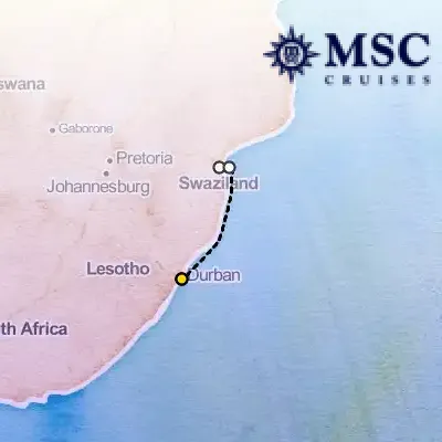February 23rd, 2026  - South Africa Cruise on the MSC Opera