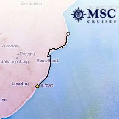 March 2nd, 2026  - South Africa Cruise on the MSC Opera