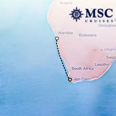 April 4th, 2026  - South Africa Cruise on the MSC Opera