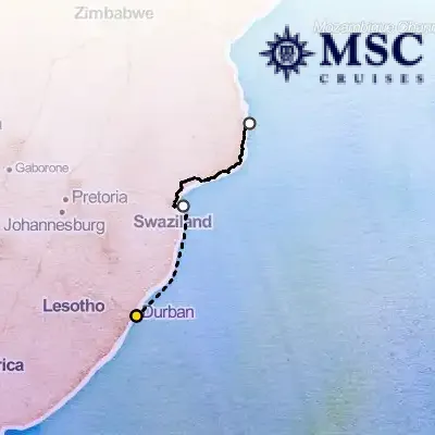 December 22nd, 2025  - South Africa Cruise on the MSC Opera