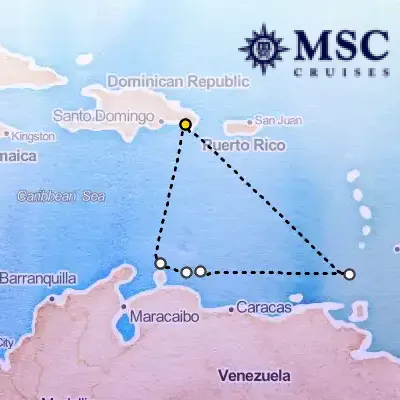 April 5th, 2027  - South Caribbean Cruise on the MSC Opera