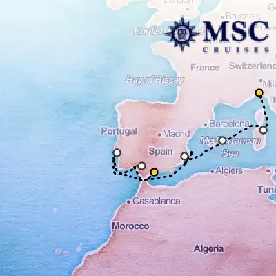 October 3rd, 2026  - Mediterranean Cruise on the MSC Opera