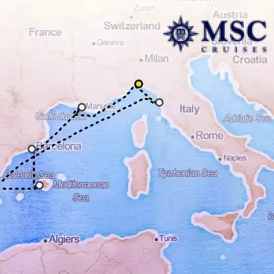 November 17th, 2026  - Mediterranean Cruise on the MSC Orchestra