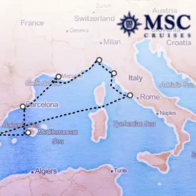 November 6th, 2026  - Mediterranean Cruise on the MSC Orchestra