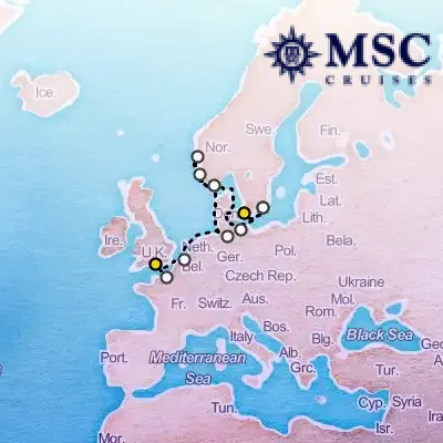 October 4th, 2025  - Northern Europe Cruise on the MSC Poesia