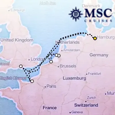January 18th, 2026  - Northern Europe Cruise on the MSC Poesia