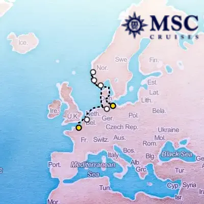 October 6th, 2025  - Northern Europe Cruise on the MSC Poesia