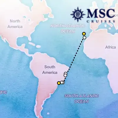October 13th, 2025  - Grand Voyage on the MSC Preziosa