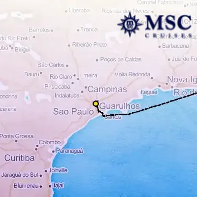 October 26th, 2025  - South America Cruise on the MSC Preziosa