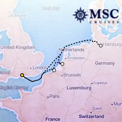 December 18th, 2026  - Northern Europe Cruise on the MSC Preziosa