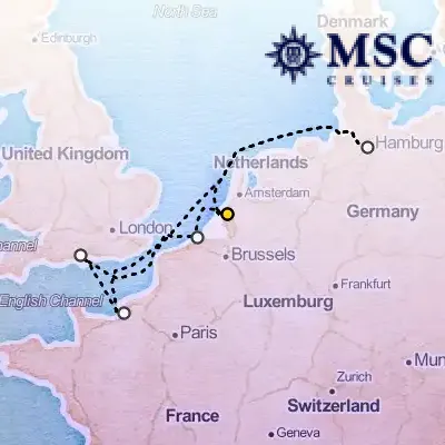 November 24th, 2026  - Northern Europe Cruise on the MSC Preziosa