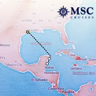 October 24th, 2027  - Caribbean & Antilles Cruise on the MSC Seascape