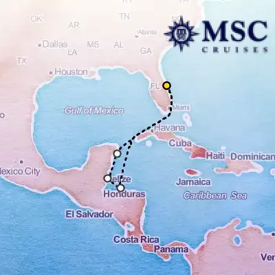 January 2nd, 2026  - Caribbean & Antilles Cruise on the MSC Seashore