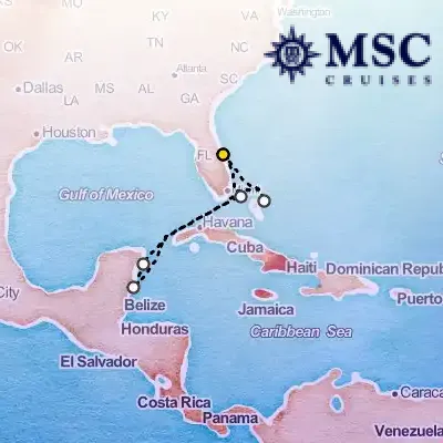 May 3rd, 2026  - Caribbean & Antilles Cruise on the MSC Seashore