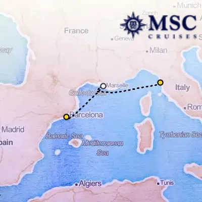 October 26th, 2025  - Mediterranean Cruise on the MSC Seaside