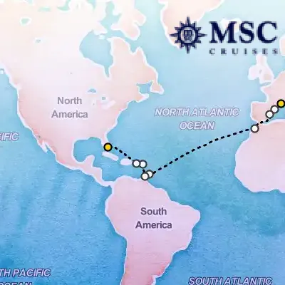 October 27th, 2025  - Grand Voyage on the MSC Seaside