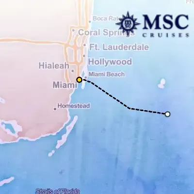 January 2nd, 2026  - Caribbean & Antilles Cruise on the MSC Seaside