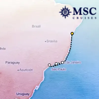December 16th, 2025  - South America Cruise on the MSC Seaview